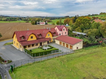 Zařízený penzion a restaurace