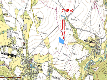 Zemědělská půda 27945 m²