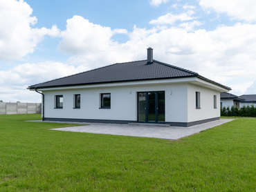 Novostavba na pozemku 1227 m2